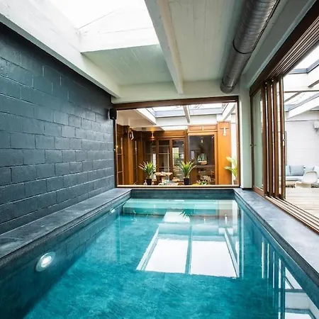Swimcasalille Loft Piscine Interieure 10 Mn Gares Διαμέρισμα *