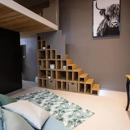 Διαμέρισμα Swimcasalille Loft Piscine Interieure 10 Mn Gares La Madeleine (Nord)