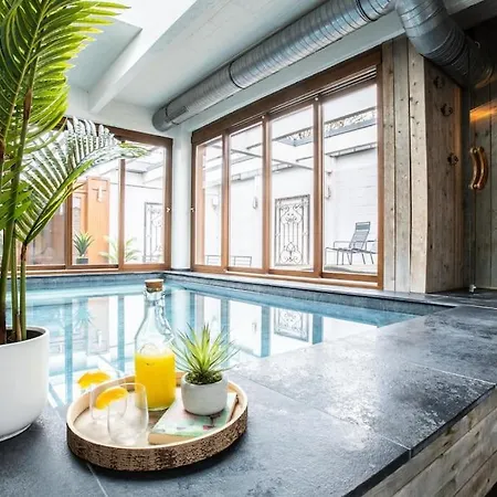 Διαμέρισμα Swimcasalille Loft Piscine Interieure 10 Mn Gares *
